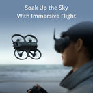 DJI Avata 2 FPV Drone with Goggles 3 & 1-Battery Fly More Combo