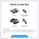 DJI Avata 2 FPV Drone with Goggles 3 & 1-Battery Fly More Combo