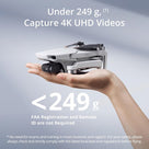 DJI Mini 4K Drone with 4K30 Video 31-Min Flight Time