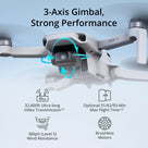 DJI Mini 4K Drone with 4K30 Video 31-Min Flight Time