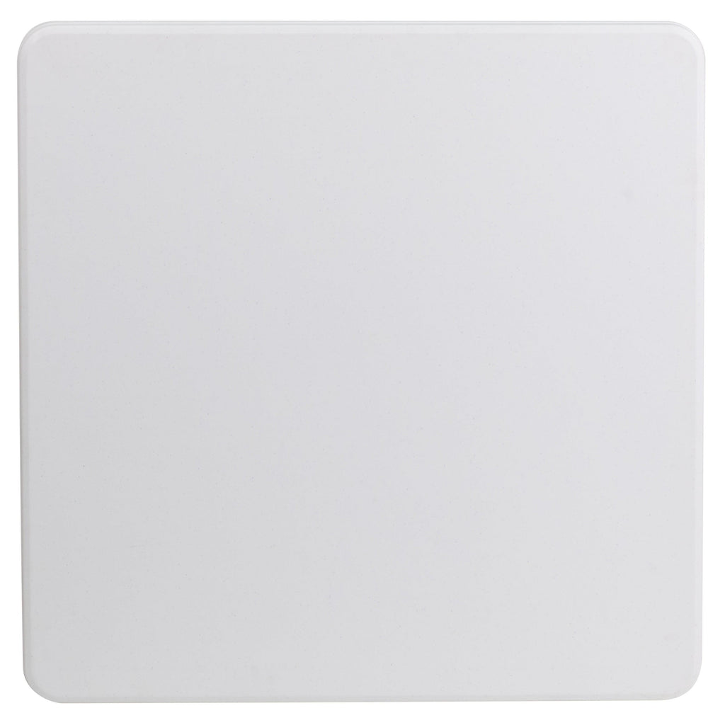 Flash 2.85-Foot Square Plastic Folding Table Commercial Grade