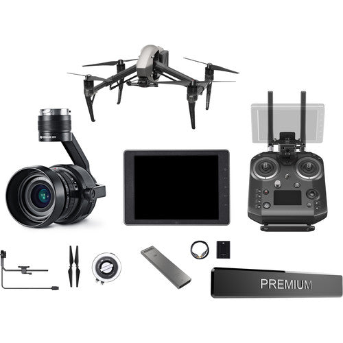 DJI Inspire 2 Premium Combo With Zenmuse X5S & 2 x CrystalSky Monitors